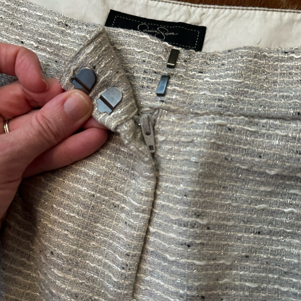 Jessica Simpson Tweed Shorts, size 11/12, NWOT - Picture 6 of 12